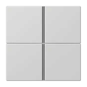 LS404TSALG Jung FD Design Набор накладок 4 группы Светло-серые