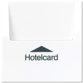 LS590CARDWW Накладка карточного выключателя "HOTELCARD" Jung LS серия