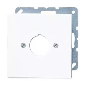 LS964WW LS 990 Крышка для установки специальных гнезд D 22.5 мм, бел. Jung LS серия