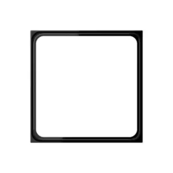 LS981ZSW Рамка промежуточная LS 990 Черный 1-постовая Jung