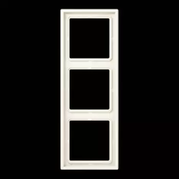 LS983W Рамка LS 990 Бежевый 3-постовая Jung