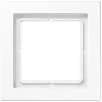 LSD981WW Рамка LS Design Белый 1-постовая Jung