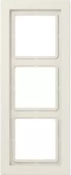 LSD983W Рамка LS Design Бежевый 3-постовая Jung