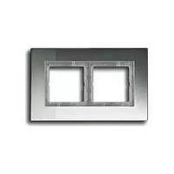 LSP982GCR Рамка LS Plus Хром 2-постовая Jung