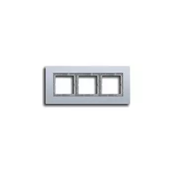 LSP983AL Рамка LS Plus Алюминий 3-постовая Jung