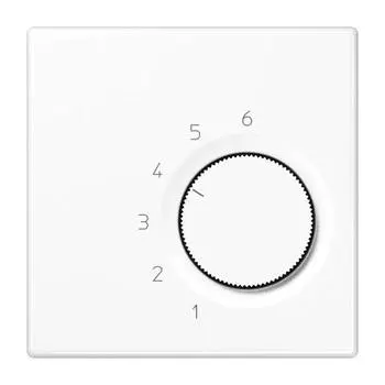 LSTR236PLWW LS 990 Белый Накладка термостата комнатного(мех TR236U,TR246U) Jung LS серия