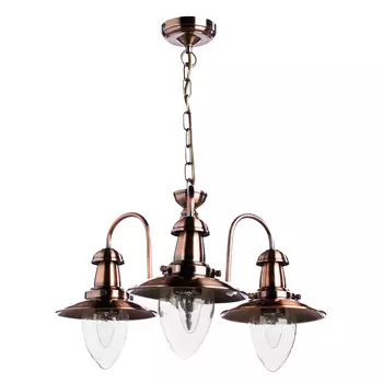 Люстра подвесная Arte Lamp Fisherman A5518LM-3RB