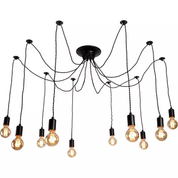 Люстра подвесная Arte Lamp Fuori A9184SP-10BK