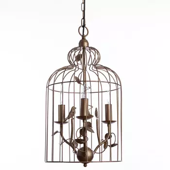 Люстра подвесная Arte Lamp Gabbia A1865SP-3BG