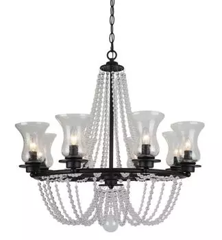 Люстра подвесная Arte Lamp Malia A6586LM-8BK