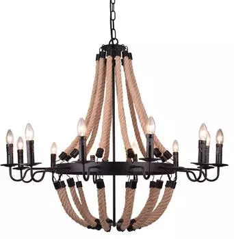 Люстра подвесная Arte Lamp Marsiglia A8956LM-12BK