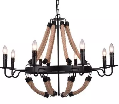 Люстра подвесная Arte Lamp Marsiglia A8956LM-8BK