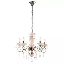 Люстра подвесная Arte Lamp Onyx Red A9591LM-5AB