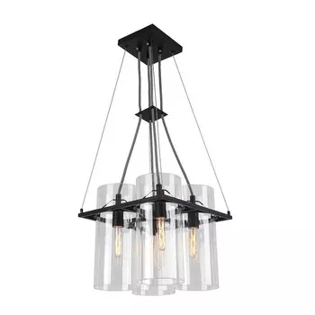 Люстра подвесная Arte Lamp Piatto A8586SP-4BK