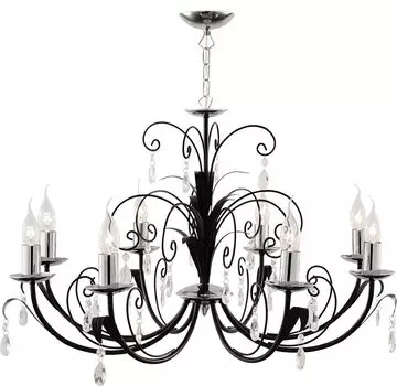 Люстра подвесная Arte Lamp Romana A1742LM-8BK