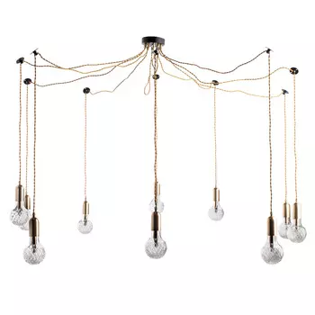 Люстра подвесная Arte Lamp Salute A8040SP-10SG