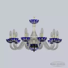 Люстра подвесная Bohemia Ivele 1308 1308/10/240 G Cl/Clear-Blue/H-1H