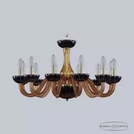 Люстра подвесная Bohemia Ivele 1308 1308/12/240 G Am/Amber-Blue/H-1K