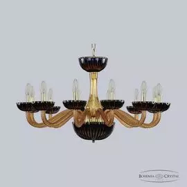 Люстра подвесная Bohemia Ivele 1309 1309/12/300 G Am/Amber-Blue/H-1K