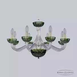 Люстра подвесная Bohemia Ivele 1309 1309/8/240 G Cl/Clear-Green/H-1J