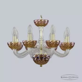Люстра подвесная Bohemia Ivele 1311 1311/8/165 G Cl/Shampan/M-1F