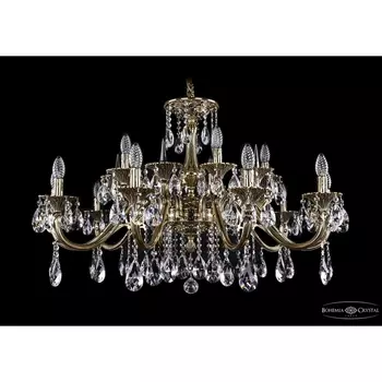 Люстра подвесная Bohemia Ivele 1703 1703/12+4/360/A/GB/Shpil