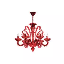 Люстра подвесная Donolux S110188/6red
