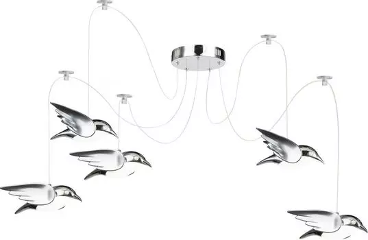 Люстра подвесная Globo Bird 56670-5H