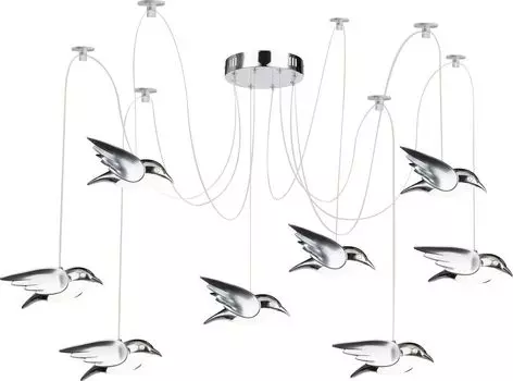 Люстра подвесная Globo Bird 56670-8H