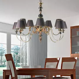 Люстра подвесная Jago Ovalini NCS 010 ORO/N