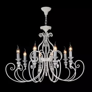 Люстра подвесная Maytoni Elegant ARM631-PL-08-W