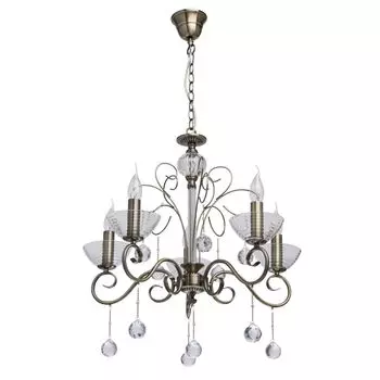 Люстра подвесная MW-Light Свеча 683010405