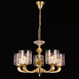 Люстра подвесная Natali Kovaltseva 75116/5C GOLD