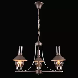 Люстра подвесная Natali Kovaltseva Alabarda ALABARDA 75117-3C ANTIQUE GRAY