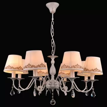 Люстра подвесная Natali Kovaltseva Biarritz Biarritz 70038-8C IVORY GOLD