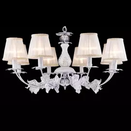 Люстра подвесная Natali Kovaltseva Lady LADY 70043-8C WHITE GOLD