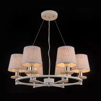 Люстра подвесная Natali Kovaltseva Lisbon LISBON 81055-6C SATIN WHITE