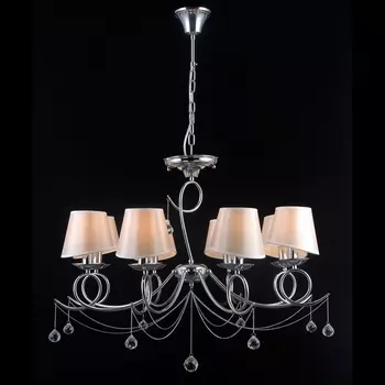 Люстра подвесная Natali Kovaltseva Novella NOVELLA 75051/8C CHROME