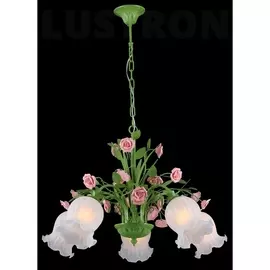 Люстра подвесная Natali Kovaltseva Rose ROSE 11470/5C GREEN