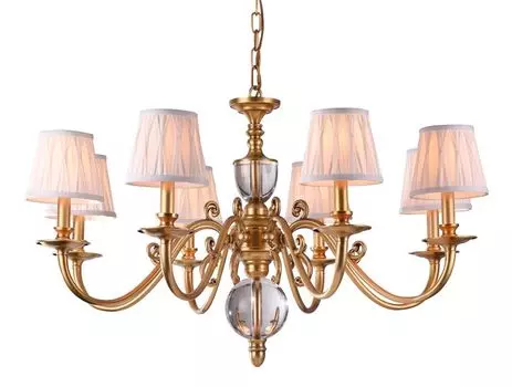 Люстра подвесная Newport 31008/C antique brass