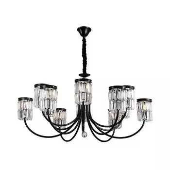 Люстра подвесная Newport 31100 31106+6/C black+gold