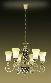 Люстра подвесная Odeon Light Perry 2456/6