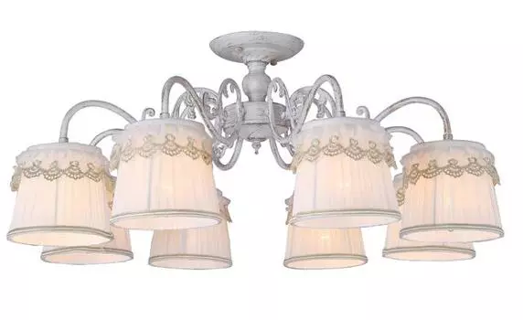 Люстра потолочная Arte Lamp Merletto A5709PL-8WG