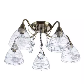 Люстра потолочная Arte Lamp Rugiada A1658PL-5AB