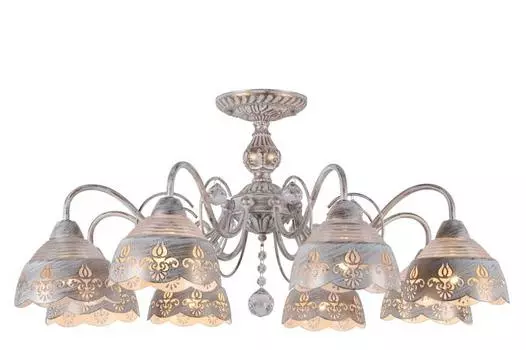 Люстра потолочная Arte Lamp Sicilia A9106PL-8WG