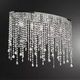 Люстра потолочная Ideal Lux Rain CLEAR PL5 008455