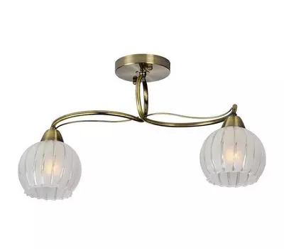 Люстра потолочная IDLamp Brunilda 237/2PF-Oldbronze