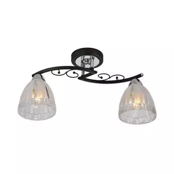 Люстра потолочная IDLamp Nield 232/2PF-Blackchrome