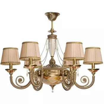 Люстра потолочная Kutek Bibione BIB-ZW-6(P/A)A