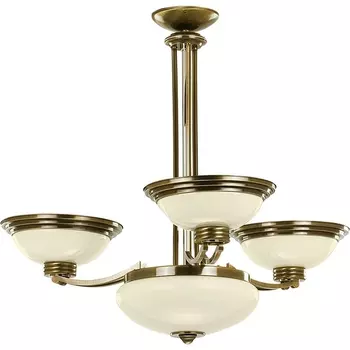 Люстра потолочная Kutek Forum FOR-ZW-3+1(P)